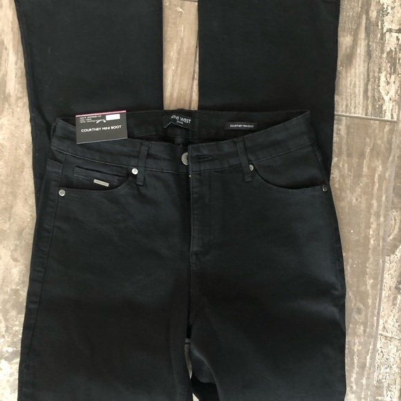 NWT Nine West Courtney Mini Boot Jeans - Picture 3 of 8